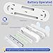 OxyLED Mini Closet Lights, 1 Pack Battery Operated Touch Tap Light 4 LED, Stick-on Anywhere Push Lighting, Cordless Touch Sensor LED Night Light, Stair Lights, Light Panel Can Be Rotated 140°