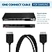 TV Connection Cable Replacement One Connect Cable Fit for Samsung TV & TV Box Models Replaces for BN39-02210A BN39-02210C,Black,2m(6.56ft) Long