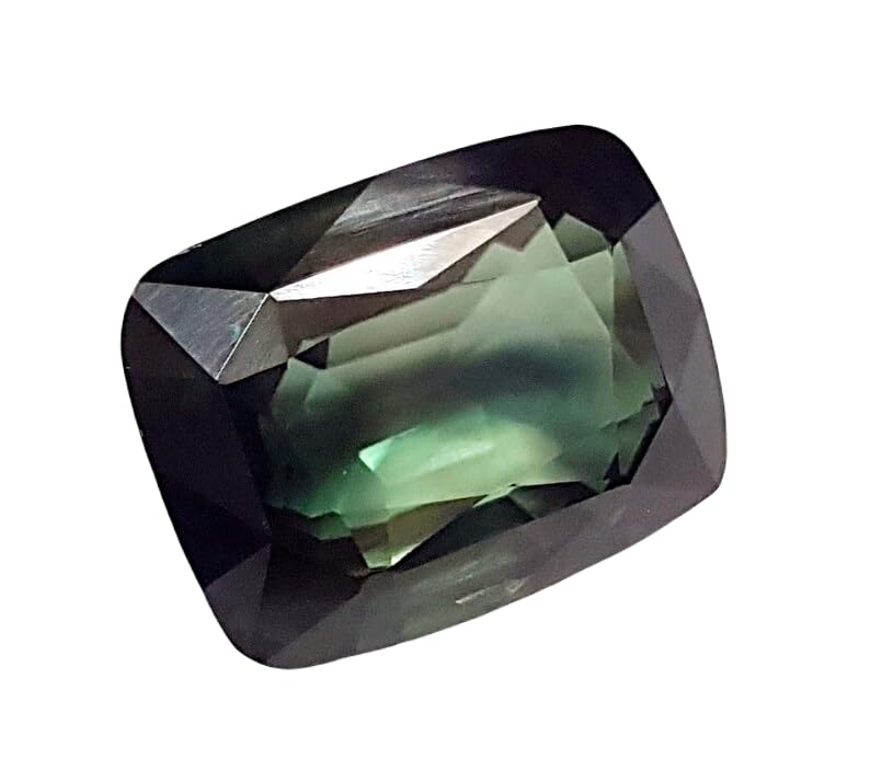 Tourmaline naturelle coussin 28mm pour création de bijoux DIY