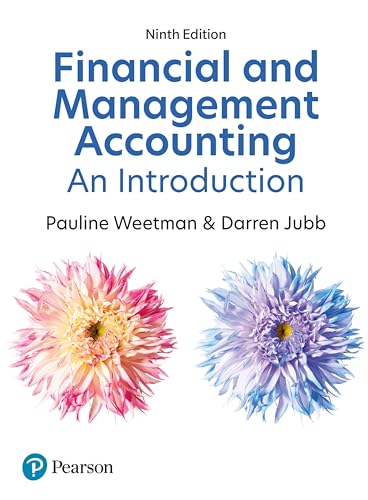 Financial And Management Accounting: An Introduction