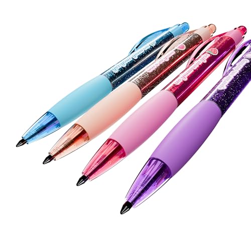 Bolígrafos Gel Multicolor con Brillo Aroma 4 Unidades miniatura 4