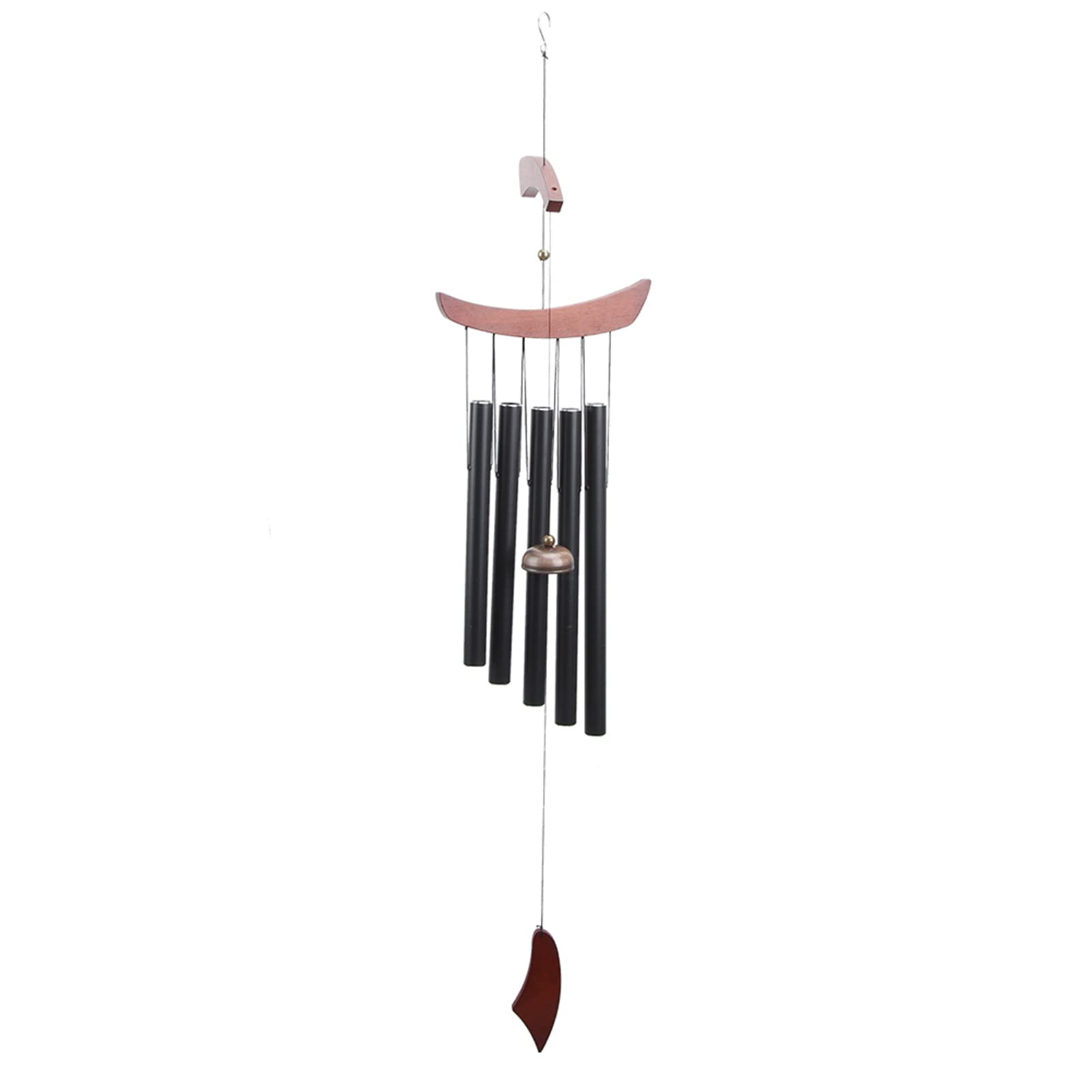 Carillon à vent en métal AUNMAS de 100 cm avec crochet de suspension