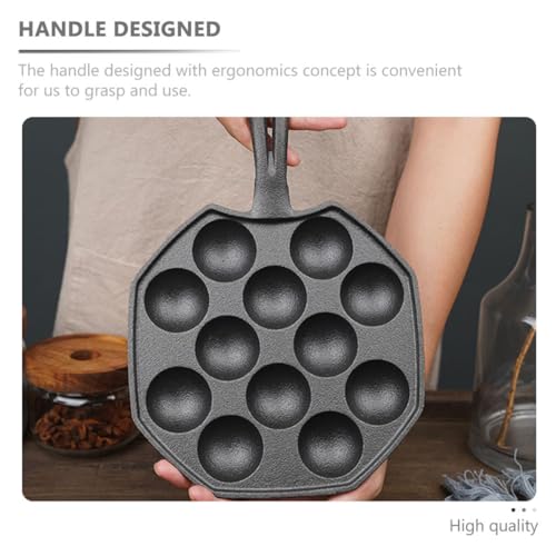 Poêle en fonte pour cuisson uniforme d'escargots traditionnels - 8