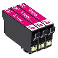 Amazon.co.jp: 互換インクカートリッジ ic46 ICBK46 黒 ブラック3個