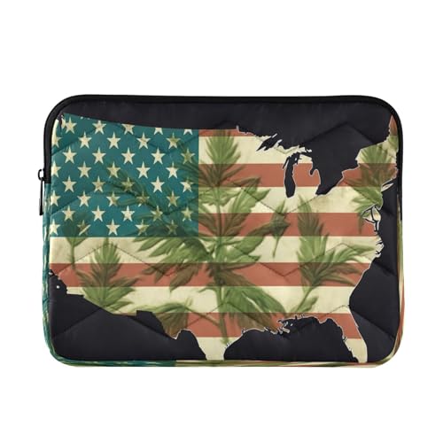 Funda para portátil 13-14 pulgadas con bandera USA