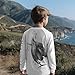 Palmyth Boys Fishing Shirts UPF 50+ Youth Sun Protection T-Shirt Long Sleeve UV Sun Shirt(White/Sailfish,S)