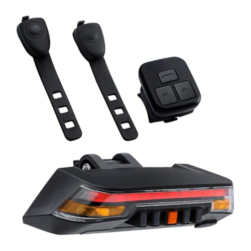 LeeQinersw Luz Trasera de Bicicleta Recargable con Señal de Taillight Portátil Lámpara Impermeable Multifuncional Banda Silicona Universal Adecuada para Cic
