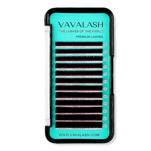 Eyelash Extensions 0.15 D Curl 11mm Lash Extensions Supplies Individual Lashes Premium Silk Volume &amp; Classic Lash Soft Matte Dark Professional Eyelashes Extension (0.15-D-11mm)