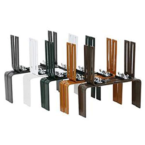 Blumenkastenhalter H-Form Terracotta für Brüstungen