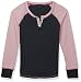 Tommy Hilfiger Women's Knit Split Neck Henley Top and Flannel Pant