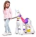 Feber My Lovely Unicorn 12V Ride On - Electric Vehicle- My Unicorn Electronic Pet & Long Pink Hair- Girl 3-7 Years