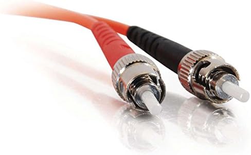 Miniatura 3 de C2G 05576 OM1 cable de fibra optica ST-ST 62.5125 dúplex multimodo de PVC, naranja (3.3 pies, 3.3 ft)