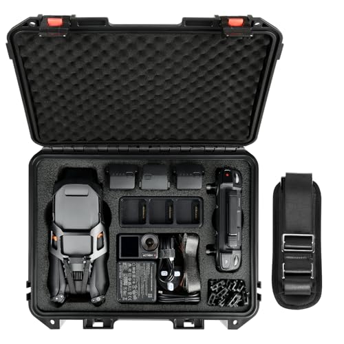 Case for DJI Mavic 3 Pro Drone: Waterproof Hard Cases with Foam f...