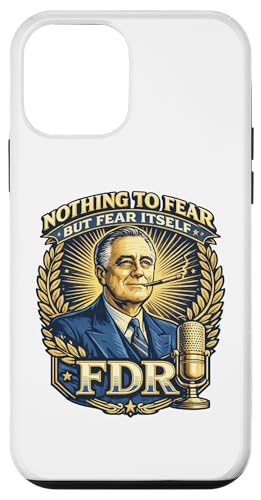 FDR Nothing to Fear ���[�Y�x���g�哝�̂̈��p �X�}�z�P�[�X iPhone 12 mini �p