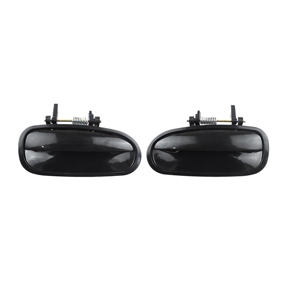 BIKKJBK Car Vehicle Door Handle 2PCS / LOT Front Rear Car Outside Exterior Door Handle for Civic EK3 1996 1997 1998 1999 2000