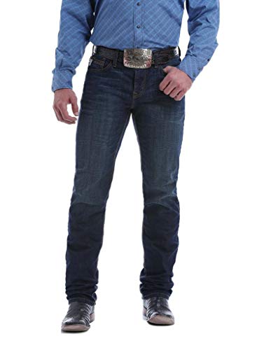 MB50738001 Mens Cinch Jesse Mid Rise Slim Fit Straight Leg Denim Jean