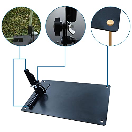 Billisa Golf Sticks Alignment Training Stick Practice Rods Set, For Aiming Putting Swing Trainer Indoor Outdoor Posture Corrector Aid Tool Accessories (Practice Plate) #TOP2