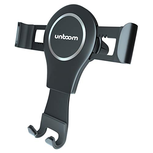 Car Phone Holder, Untoom Universal Air Vent Phone Mount, Gravity 360 Degree Rotation Cradle for iPhone Xs Xs Max Xr X 8 8Plus 7 7Plus, Samsung Galaxy S9 S8 S7