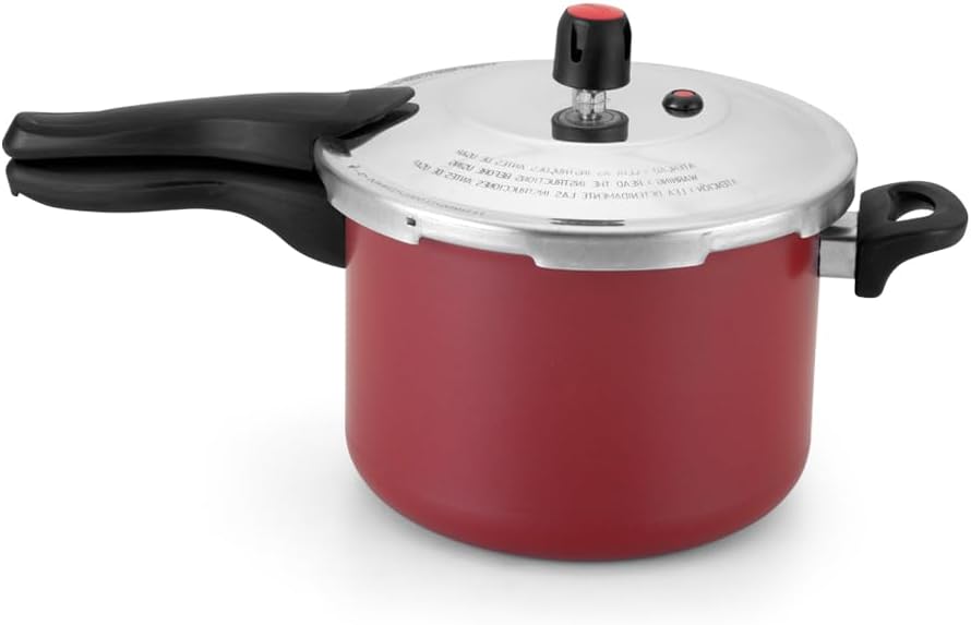 PANELA DE PRESSÃO FECHAMENTO EXTERNO TURBO QUALITY 4,5L AA VERMELHO