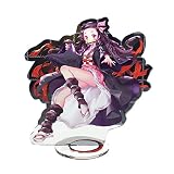 kaikki Démon Slayer Kimetsu No Yaiba Ornement Japon Anime Acrylique Ornement Double Face Imprimé Chambre Bureau Décor Ornements
