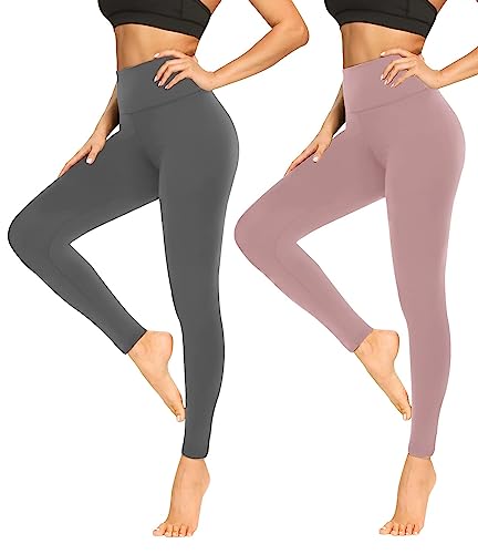 Leggings Damen High Waist Leggins Blickdicht Slim Fit Angenehm Weiche...