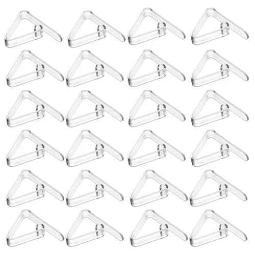 Dzrige Transparente Tischdeckenklammern aus Kunststoff, Tischdeckenklammern, transparente Tischdecken-Halter-Clips für Weihnachten, Zuhause, Meetings, Hochzeiten, Partys, drinnen und draußen, Camping