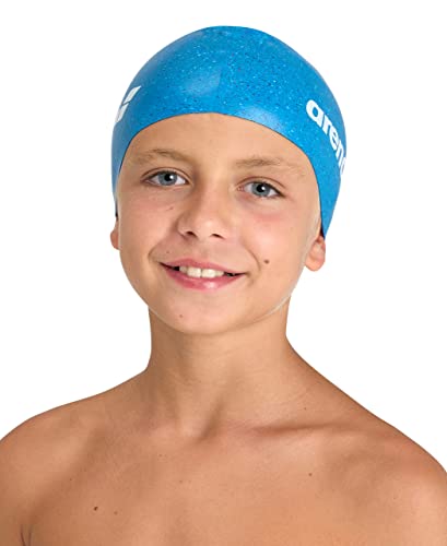 Image of Arena Classic Junior Silicone Unisex Swim Cap for Girls and Boys Comfortable Durable Kids' Pool Bathing Cap