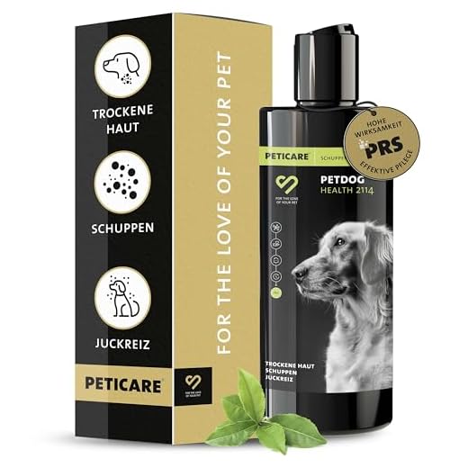 Peticare Anti-Schuppen Shampoo für Hunde