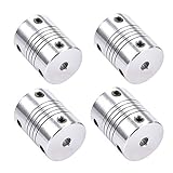 BIGTREETECH Direct Flexible Coupling 5mm to 8mm NEMA 17 Coupling Shaft for 3D Printer or CNC Machine (Pack of 4 5mm-8mm)