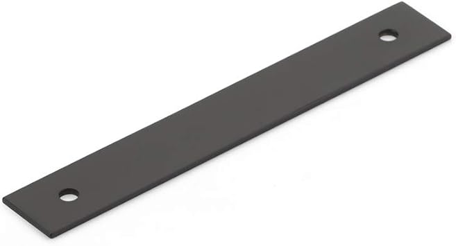 Schaub Pub House Collection 4 in. 102mm Pull Backplate, Matte Black - 5104B-MB