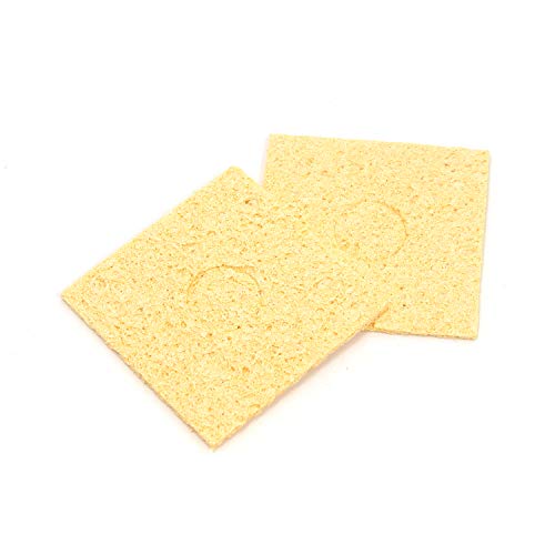 My Mironey 2.4" X 2.4" Replacement Welding Soldering Iron Tip Cleaning Sponge 20-Pack Yellow Solder Tip Cleaning Sponge #TOP2