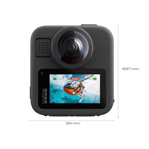 Image of GoPro MAX2 360 Accessory Bundle-Includes True 8K 360 Waterproof Action Camera, 4ft Extension Pole(Invisible Selfie Stick Effect), 2 Enduro Batteries, 64GB SanDisk microSD Card, Easy Quick App Editing