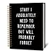 LIANGW Funny Notebooks for Work, Funny Work Gifts for Coworkers & Boss, Coworker Office Gifts for Men Women, Fun Spiral Notebooks Journals for Writing, Funny Office Supplies 5.5x8.3 Inch