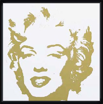 Sunday B ゴールデンマリリン（ウォーホル）ポスター Golden Marilyn-3 (11.37)Golden Marilyn-3 (11.37)|アンディ