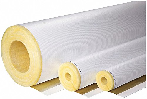 4-5/32" x 3 ft. Fiberglass Pipe Insulation, 1/2" Wall #1