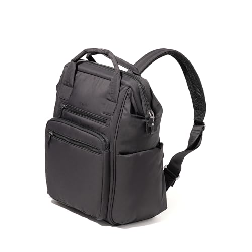 Image of Baggallini Chelsea Laptop Backpack, Black Puff