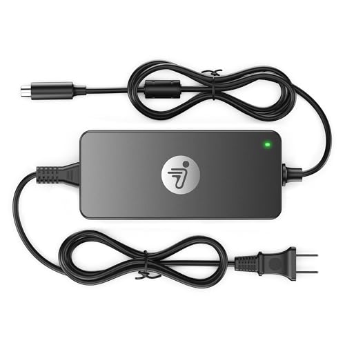 Original 42V 1.7A Replacement Battery Charger for Segway Ninebot Compatible with G30LP ES1 ES2 ES3 ES4 F2 Plus F2 Pro E2 Pro F30 F40 E22 E25 D38 - Universal Power Adapter for Xiaomi M365 Bird Lime