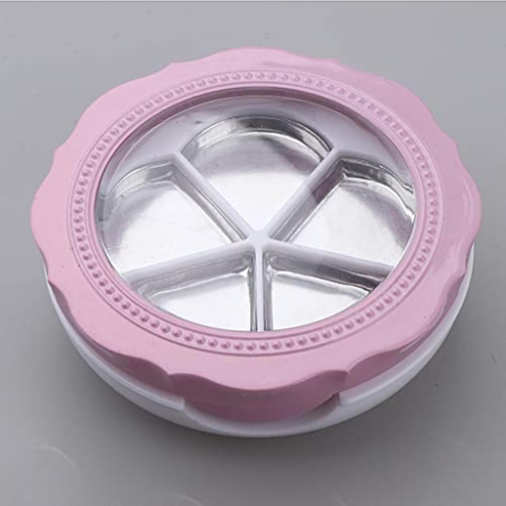 5 Slot Empty Eyeshadow Powder Blush Container Box