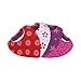 Produktbild Lilly and Ben® Dreieckstuch Halstuch Baby - saugstark doppellagig weich - Geschenk-Box - Sabberlätzchen Sabber-Tuch Spuck-Lätzchen Mädchen - 6 nickelfreie Druckknöpfe - 4er Set