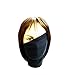 Leaf Village Protector Face Mask Hatake Kakashi Cosplay Veil for Ninja Cosplay Accessories Black