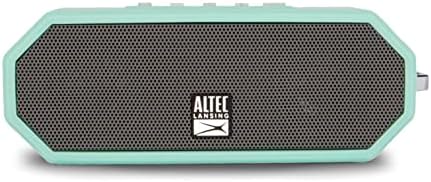 Altec Lansing LifeJacket H2O 4 - Waterproof Bluetooth Speaker, Durable & Portable Speaker with Voice Assistant, 10 Hour Battery Life & 100 Foot Range, Mint