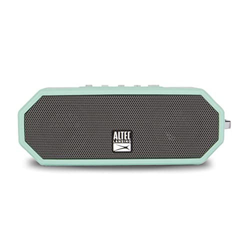 Altec Lansing Lifejacket H2O 4 - Waterproof Bluetooth Speaker, Durable & Portable Speaker With Voice Assistant, 10 Hour Battery Life & 100 Foot Range, Mint #TOP6