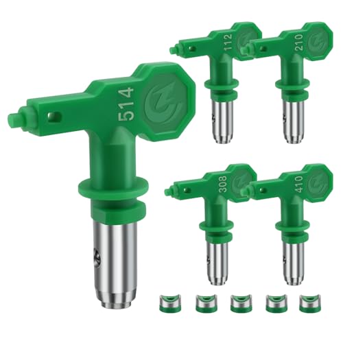 5pcs Low Pressure Airless Spray Tips Set