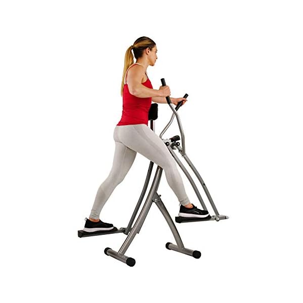 Sunny-Health-Fitness-SF-E902-Air-Walk-Trainer-Elliptical-Machine-Glider-wLCD-Monitor-220-LB-Max-Weight-and-30-Inch-Stride Sunny Health & Fitness SF-E902 Air Walk Trainer Elliptical Machine Glider w/LCD Monitor, 220 LB Max Weight and 30 Inch Stride