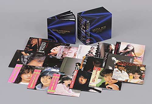 中森明菜　未使用紙ジャケ
AKINA BOX CD HYBRID EDITION 紙ジャケ SACD 中森 明菜 / Stock 紙ジャケット 国内盤