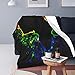 Afro-américain Afro Carte Histoire des Noirs Flanelle Fluffy Throw Blanket Queen King Size Couette en Peluche Doux Confortable Quilt Pépinière Literie Décor Décorations De Chambre À Porter