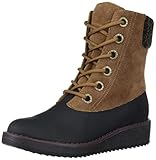 Schnürschuh Blowfish Malibu Damen Cabrillo modischer Stiefel, Caramel Rocky Oak Black Rubber, 38.5 EU