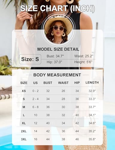 Image of Blooming Jelly Womens Bathing Suit Cover Up Swim Beach Dresses Cover Ups Spaghetti Straps Swimsuit Coverups 2026