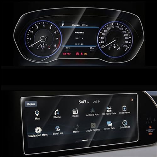 Film protection navigation contre traces et rayures écran Hyundai Palisade
