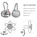 Ant Mag Magnetic Hooks 140LBS Heavy Duty Neodymium Magnet with Swiveling Carabiner Magnet Snap Hook for Indoor/Outdoor Hanging Bag Kitchen Garage Magnet Type Cruise Ship Magnetic Hook (8 Pack)